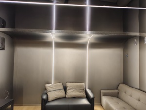Panneau en PVC style européen moderne, finition brillante, placage métallique, charbon de bambou, pour salle de bain, design graphique - Product Image 3