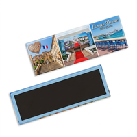 Fabrik-OEM Frankreich Charakteristische Landschaft Weißblech-Kühlschrankmagnete Reise-Souvenir Küchen-Magnetschmuck