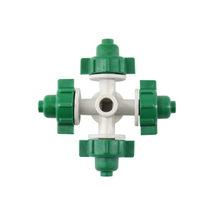 Boquilla de microaspersión en forma de cruz Xiuning Garden Ty C8 con pulverización fija para riego en invernaderos y horticultura - Product Image 2