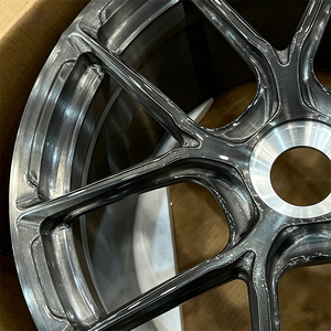 ล้อฟอร์จแบบ Center Lock 5x120 ขนาด 18-26 นิ้ว ผลิตจากอะลูมิเนียม T6061 ขัดเงา สำหรับ BMW G30 530i Mercedes W222 Audi B9 Sq5 rs A5 - Product Image 4