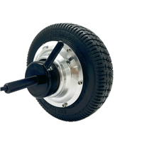 Moteur de moyeu sans balais 8 pouces 50 Nm 48 V 6 km/h, kit double entraînement basse vitesse et couple élevé 100-500 W avec efficacité IE1, pour maison intelligente IP66