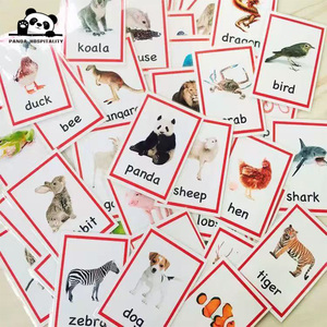 Cartes flash éducatives personnalisées, imperméables, sur les émotions et les mots thématiques, pour l'apprentissage en maternelle - Product Image 5