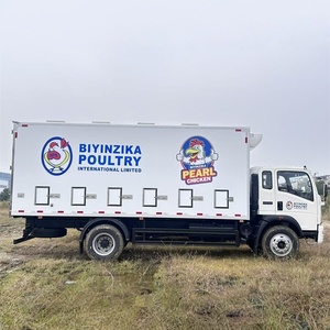 Camión de Transporte de Pollitos de un Día HOWO 4x2, Camión Refrigerado para Transporte de Aves de Corral en Venta - Product Image 2