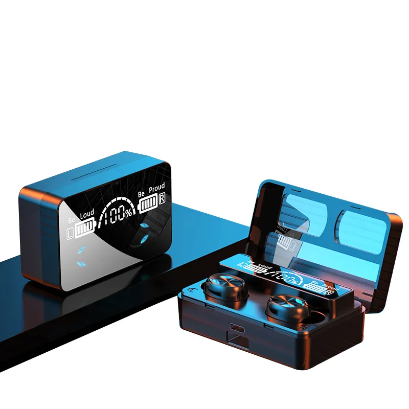 Nanway X3 oyun kulaklık LED ekran kulaklıklar 9d Stereo TWS kulaklık spor oyun çağrı X15 X6