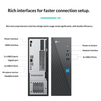 Venta Directa de Fábrica: Computadoras de Escritorio Empresariales Lecoos 310 con Procesadores Core I5/i7, Mini PC Comerciales