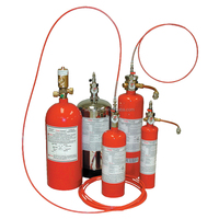 Tube de détection d'incendie rouge 6*4 en PVC, tube de détection d'incendie automatique, tube de détection d'incendie, gaz FM200 CO2 NOVEC1230, TUYAUTERIE INCENDIE 8*6MM