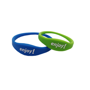 Nfc Passieve Armband Rfid Qr Nfc Siliconen Polsband Rfid Beschrijfbare Waterdichte Polsband - Product Image 4