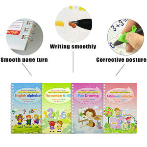 สมุดวาดภาพน้ำมหัศจรรย์ สีสันสดใส ของเล่นเสริมพัฒนาการ ขายดี พร้อมปากกาน้ำ - Product Image 4