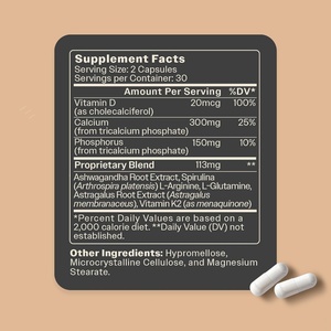 Capsules de croissance Premium OEM Tall Nutrition pour enfants, soutien à la force osseuse, complément alimentaire pour la croissance - Product Image 3