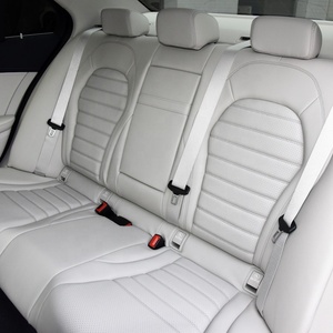 Housse de siège auto en cuir véritable C180L, housse de siège auto en cuir véritable, ensemble de housses de siège auto - Product Image 3