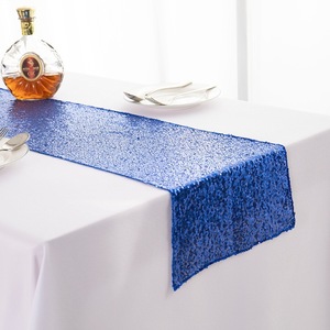 Bầu Trời Đầy Sao Phong Cách Địa Trung Hải Bảng Runner Mới Đầy Đủ Sequin Thêu Bảng Cờ Cung Cấp Số Lượng Lớn Khăn Trải Bàn - Product Image 1