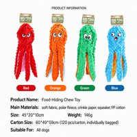 Jouets en peluche pour chiens personnalisés en gros, distributeurs de friandises pour animaux de compagnie