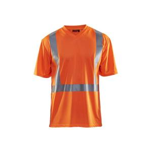 Blaklader-338210115300L เสื้อยืดยูวี Hi-Vis สีส้ม-EAN 7330509379820 HI-VIS Workwear - Product Image 1