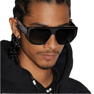 Gafas de Sol Cuadradas de Gran Tamaño con Logotipo Personalizado, Estilo Vintage 2026, para Hombre y Mujer, Protección UV400 - Product Image 1