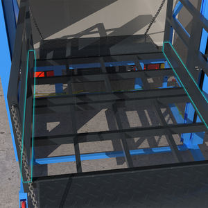 منصة هيدروليكية متحركة لتفريغ الحاويات بقدرة 3 أطنان، منصة رفع للتحميل والتفريغ - Product Image 6