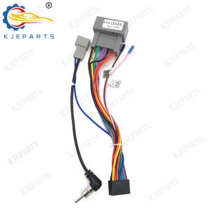 Adaptateur DVD multimédia 16Pin 22Pin Power Wiring Harness for Old Hondas CRVs BRVs HRVs JAZZs <span class=keywords><strong>Radio</strong></span> - Product Image 2
