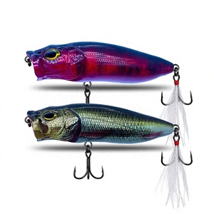 Señuelo de <span class=keywords><strong>Pesca</strong></span> POPMAX de 80 mm y 15 g, Señuelo de Superficie Tipo Popper para <span class=keywords><strong>Pesca</strong></span> de Bagre, Señuelo Artificial Duro de ABS para <span class=keywords><strong>Pesca</strong></span> en Agua Salada y Dulce, HCP01 - Product Image 2