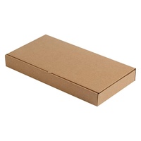 Promotion personnalisé brun ondulé conteneur Restaurant Pizza Fast Food boîtes d'emballage pour les petites entreprises