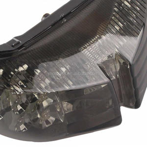 RTS de la motocicleta LED luz trasera señal lámpara para Yamaha FZ1 <span class=keywords><strong>FZ8</strong></span> 2006-2012 negro - Product Image 5