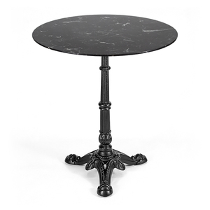 <span class=keywords><strong>Pied</strong></span> de <span class=keywords><strong>table</strong></span> en <span class=keywords><strong>fonte</strong></span>, <span class=keywords><strong>table</strong></span> basse ronde en pierre frittée, <span class=keywords><strong>table</strong></span> de <span class=keywords><strong>bistrot</strong></span>, <span class=keywords><strong>table</strong></span> de café, <span class=keywords><strong>table</strong></span> de restaurant, plateau de <span class=keywords><strong>table</strong></span> aspect <span class=keywords><strong>marbre</strong></span> noir - Product Image 2