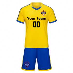 Uniformes de Fútbol Personalizados por Sublimación, Tela Transpirable, Conjunto de Camiseta de Fútbol Personalizada, Uniformes de Fútbol de Secado Rápido - Product Image 2