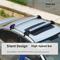 Vente en gros usine pour barres de toit silencieuses en alliage d'aluminium à point fixe pour camion, série 911, 2 portes, type à visser, capacité 61kg-70kg