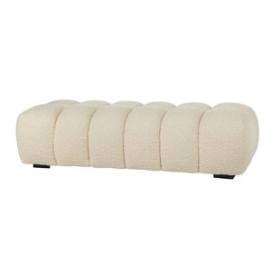 Banc ottoman de luxe français en velours d'agneau pour hôtel et maison, idéal comme siège d'appoint pour chambre, bout de lit, armoire à chaussures ou comme <span class=keywords><strong>tabouret</strong></span> à l'essayage de vêtements - Product Image 1