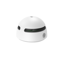 Détecteur de fumée intelligent Zigbee TUYA avec batterie au lithium ABS longue durée, alarme incendie