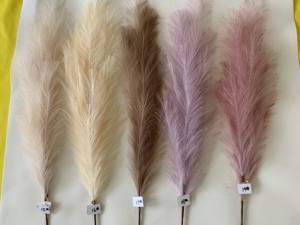 Sueño suave Venta caliente 2023 Pluma artificial Flores DE BODA artificiales Faux Pampas Grass - Product Image 5