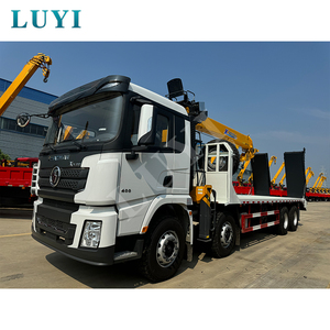 <span class=keywords><strong>Camion</strong></span> porte-pelleteuse multifonctionnel personnalisé 40 tonnes 45 tonnes 8x4 F3000 Shacman, <span class=keywords><strong>camion</strong></span> plateau X3000 à vendre - Product Image 2