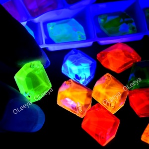 Oleeya - Cristales Brillantes de Cristal con Forma de Ojo de Caballo, Color Neón, Forma Cósmica, para Coser, con Reverso Plano, para Vestidos de Novia - Product Image 4