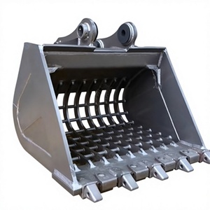 Skelett de godet tamiseur pour excavatrice 20-30 tonnes haute résistance, résistant à l'usure, pour le criblage de roches BUOCHUANG - Product Image 4