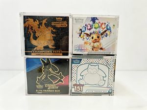 High Quality Clear Acrylic 151 Elite Trainer Box <b>Protector</b> Transparent Game <b>Cards</b> Display Case Recyclable Collectibles Gift 5mm - Product Image 4
