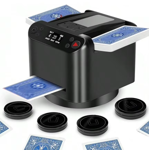 Nouvelle <span class=keywords><strong>machine</strong></span> à mélanger les cartes automatique Sanshang MAX6 portable, en ABS, rechargeable par USB, silencieuse, pour les soirées <span class=keywords><strong>poker</strong></span> à domicile - Product Image 1