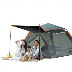 <span class=keywords><strong>Tenda</strong></span> da Campeggio Doppio Strato in Tessuto Oxford per Esterni, Automatica, Ispessita, Antipioggia, Pieghevole, Universale per Quattro Stagioni, per Picnic - Product Image 1