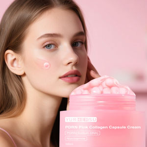 Yoğun onarım için PDRN pembe kollajen kapsül krem, kırışıklık yumuşatma Anti-Aging yüz nemlendirici, OEM/ODM hizmeti - Product Image 1