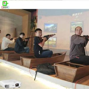 Équipement de terrain de jeux pour enfants : Pistolet de tir interactif 3D avec projecteur laser pour centre commercial intérieur - Product Image 1