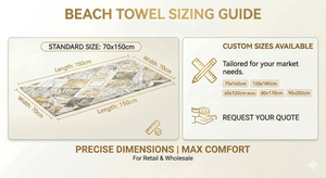 <span class=keywords><strong>Toalla</strong></span> <span class=keywords><strong>de</strong></span> <span class=keywords><strong>Playa</strong></span> <span class=keywords><strong>de</strong></span> Lujo Personalizada con Diseño Náutico Barroco Abstracto Moderno, <span class=keywords><strong>de</strong></span> Secado Rápido, Ideal para Viajes, OEM - Product Image 4