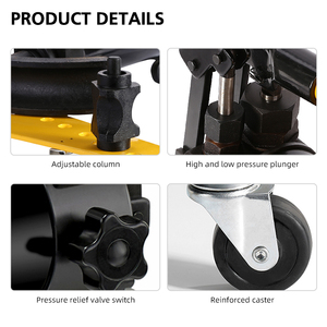 HHW-1/2/3/4 lạnh uốn thủy lực 90 độ ống uốn ống công cụ hướng dẫn sử dụng ống thủy lực và ống Bender Bộ - Product Image 4