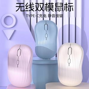 Wireless Dual Mode <b>Mouse</b> Type C Charging Silent Keys Ergonomic Right Hand Optical Tracking 3 Buttons - Product Image 1
