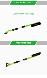 <span class=keywords><strong>Telescopic</strong></span> Xử Lý <span class=keywords><strong>Ice</strong></span> <span class=keywords><strong>Scraper</strong></span> Water Squeegee Mềm Lông Chổi Chổi Quét Tuyết Bàn Chải - Product Image 6