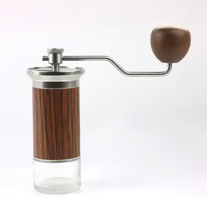Hot sale Manufacturer 420 nitrogen 7 core steel burr coffee grinder aluminum alloy body espresso Turkish drip coffee grinder