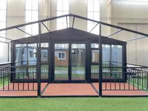 Casa Contenedor Expandible Prefabricada a <span class=keywords><strong>Precio</strong></span> de Fábrica, Tipo <span class=keywords><strong>Bungalow</strong></span> para Hotel Pequeño, de 40, 30, 20 y 10 pies, con Baño y Cocina - Product Image 2
