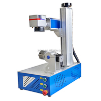 Mesin Penanda Laser Serat Warna JPT 60W 100W 200W 300W JPT M8 M7 MOPA untuk Mug, Senjata, Perhiasan, Penandaan Emas dan Perak