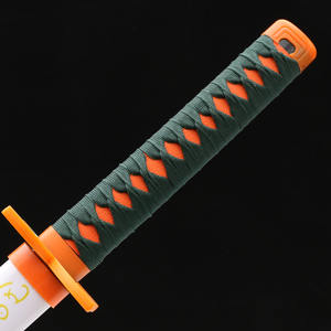 Demon Slayer versión blanca Kochou <span class=keywords><strong>Shinobu</strong></span> 30 pulgadas <span class=keywords><strong>Mini</strong></span> espada Anime Cosplay espada espadas de juguete - Product Image 4