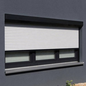 Aluminium-Rolltor für Haus mit Fernbedienung Rollladen-Tor für Villa - Product Image 1
