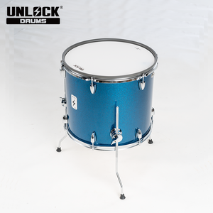 BarbieCore Retro Vibe 16 pouces Blue Tom Bass Drum Kit Professional Mesh/Acoustic Hybrid Roland/<span class=keywords><strong>Yamaha</strong></span> Esthétique Mesh Head Upgrade - Product Image 3