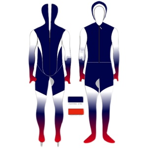 ชุดสกีสำหรับทุกเพศพิมพ์ลายเต็มตัวชุดสเก็ตเร็วลู่ยาว - Product Image 3