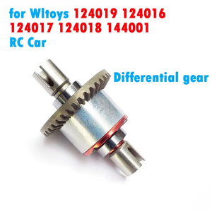 Eje de Transmisión Principal Central con Engranaje Diferencial <span class=keywords><strong>RC</strong></span> para Wltoys 124019 <span class=keywords><strong>124018</strong></span> 124016 124017 144001 1/12 1/14, Piezas de Mejora para Coches <span class=keywords><strong>RC</strong></span> - Product Image 2