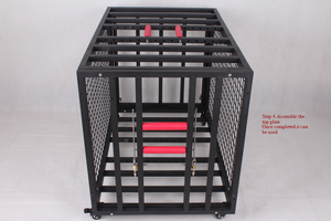 <span class=keywords><strong>BDSM</strong></span> Bondage <span class=keywords><strong>muebles</strong></span> adultos juego juguetes gran Metal restricción entrenamiento jaula sexo <span class=keywords><strong>muebles</strong></span> para parejas - Product Image 4